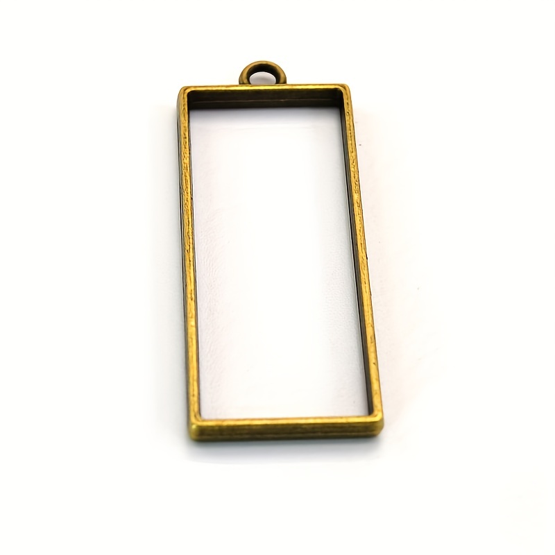 Alloy Drop Glue Border Pendant Set